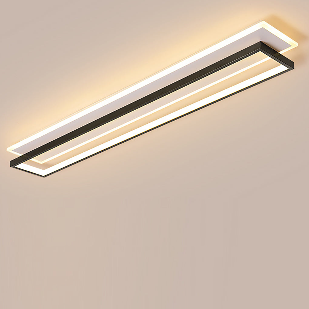 Minimalist Personalized Creative Led Three Color Dimming Strip Wall Lamp