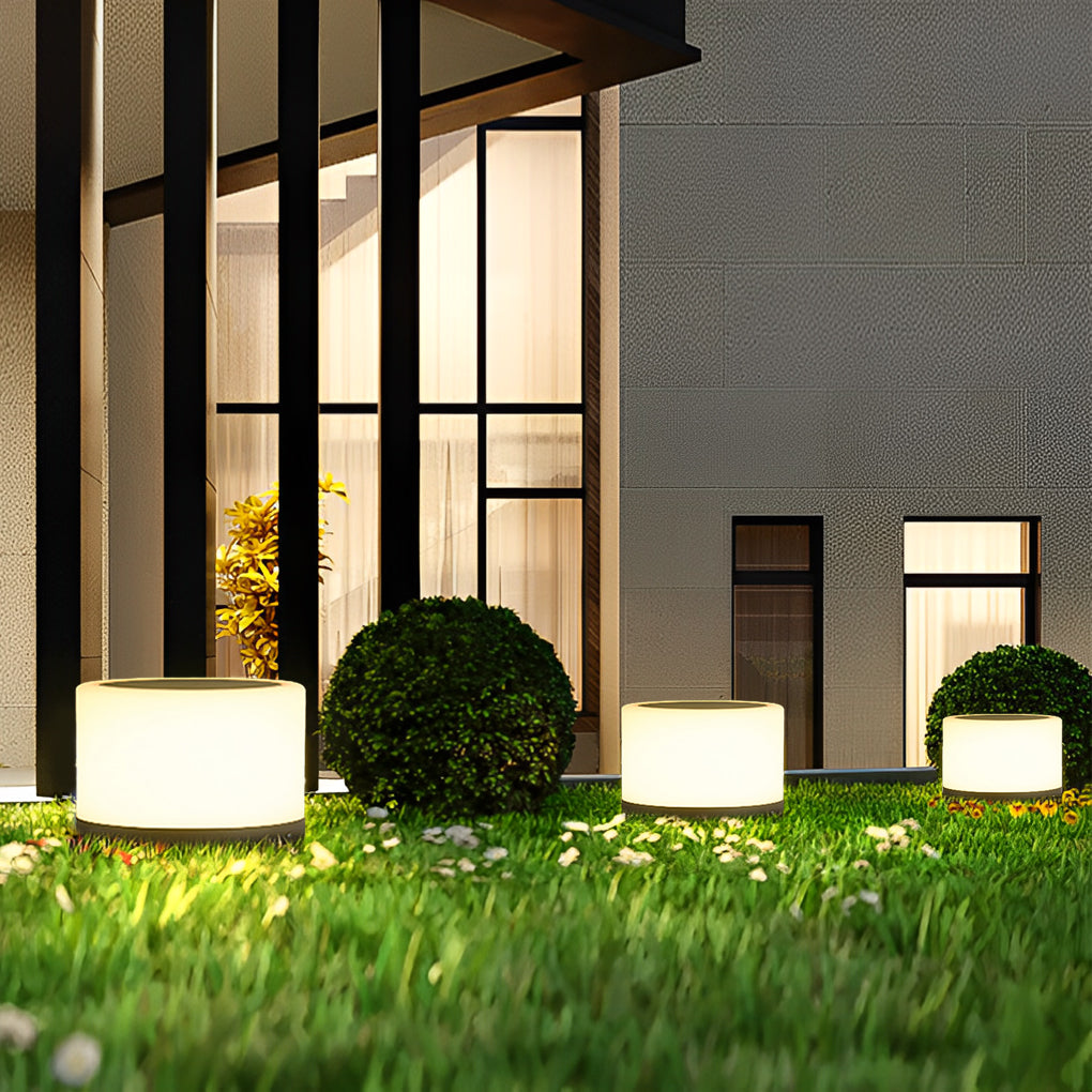 Nordic Minimalist Solar Outdoor Courtyard Waterproof Led Landscape Decorative Lamp