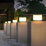 Nordic Minimalist Solar Outdoor Courtyard Waterproof Led Landscape Decorative Lamp