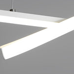 Double Wavy Hanging Ceiling Lamp Ha077473