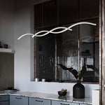 Wavy Lines Kitchen Ceiling Lamp Ha082788