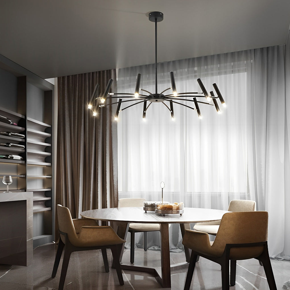 Adjustable Metal Diy Minimalist Chandelier Ha084685