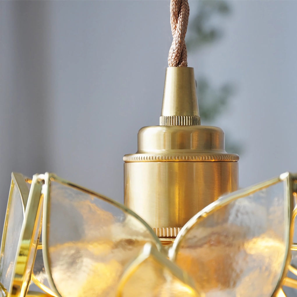 Gardenia Petals Romantic Pendant Light Li002523