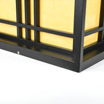 Retro Square Waterproof Outdoor Post Caps Lights