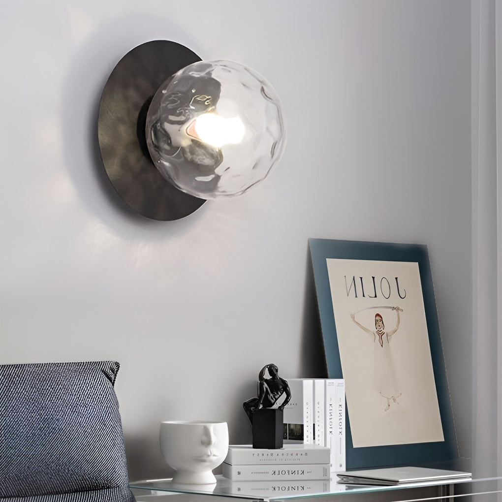 Glass Ball 12W Led Modern Wall Lamp