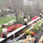 Retro Solar Powered Outdoor Light Ha080366