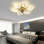 Flower Led Modern Ceiling Fan Li002102