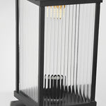 Retro Glass Modern Solar Fence Post Lights Li002318