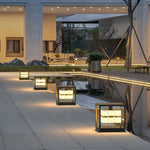Square Led Waterproof Solar Deck Post Lights