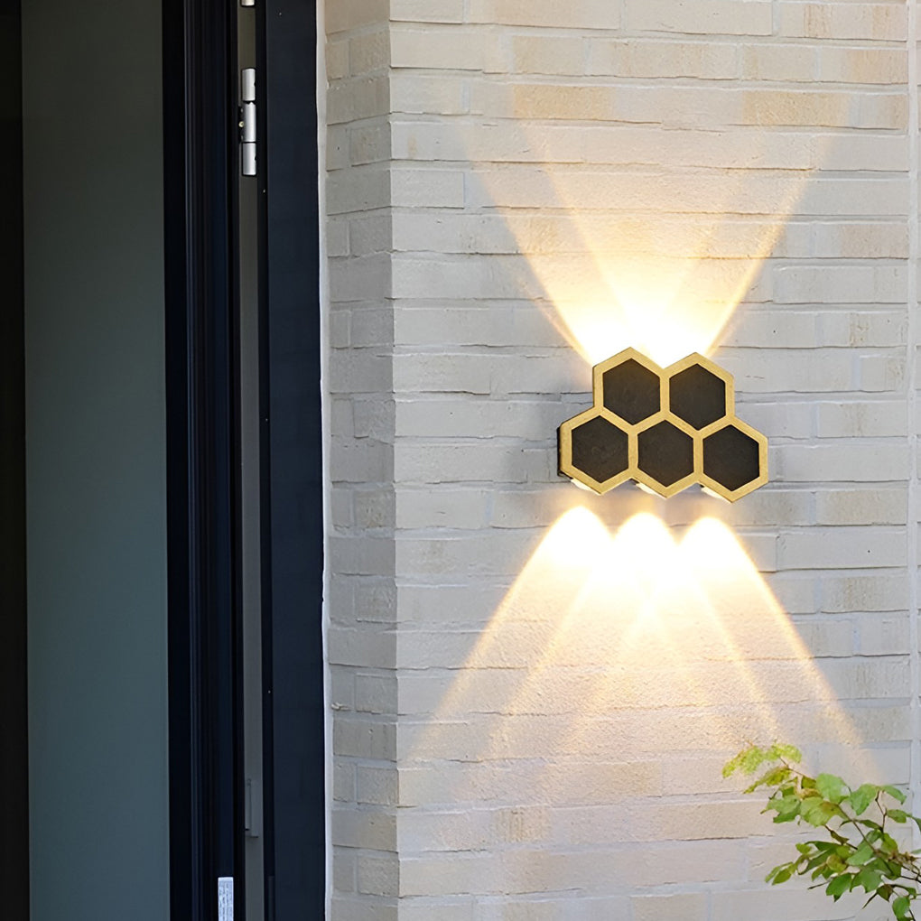 Led Up And Down Lights Waterproof Modern Wall Washer Light