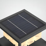 Square Led Waterproof Solar Deck Post Lights