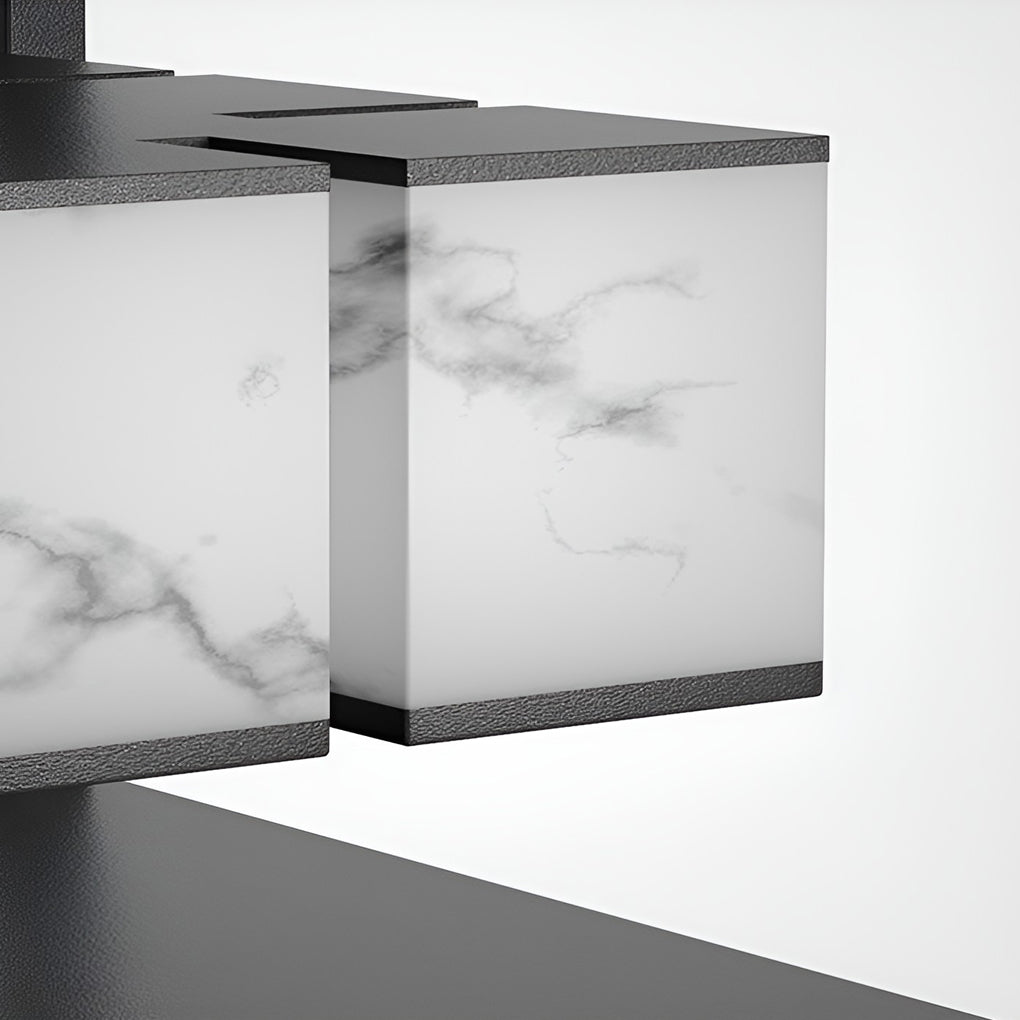 Square Led Waterproof Solar Deck Post Lights