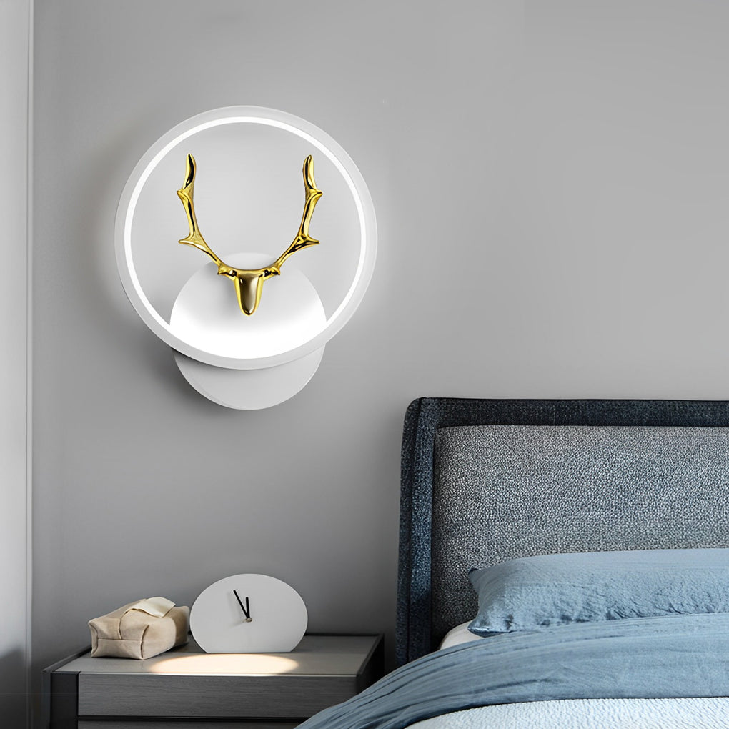 Creative Antlers Design Led Modern Wall Lamp Li002233