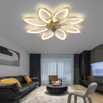 Flower Led Modern Ceiling Fan Li002102