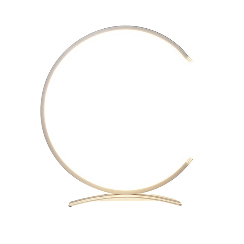 3 4 Circle Lamp Touch Led Modern Accent Table Lamp