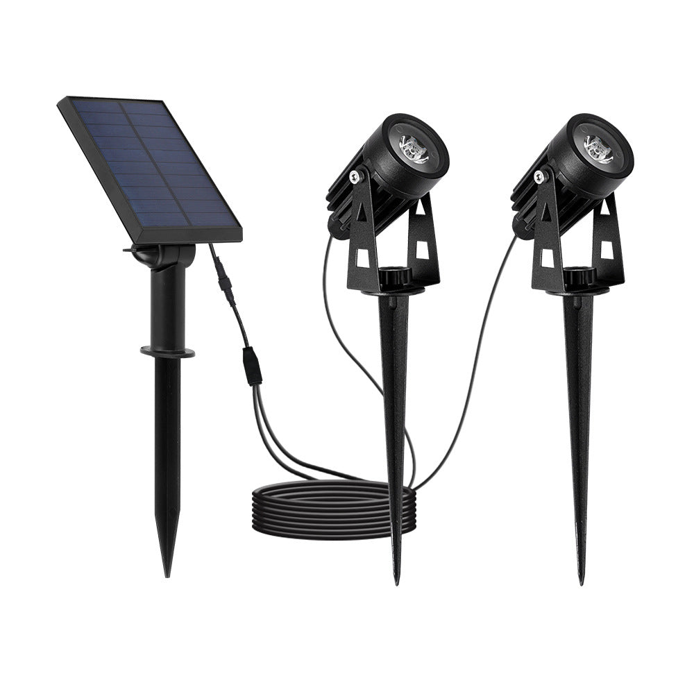 4 In 1 Adjustable Solar Outdoor Spotlight 100 200 Lumens