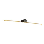 Two Tone Cylinder Bathroom Vanity Light