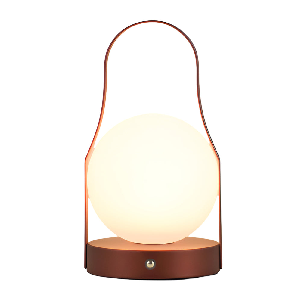 Touch Rechargeable Led Brass Portable Cordless Lantern Table Lamp
