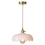 Retro Flower Glass Nordic Kitchen Pendant Lighting Li001973