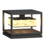 Square Led Waterproof Solar Deck Post Lights