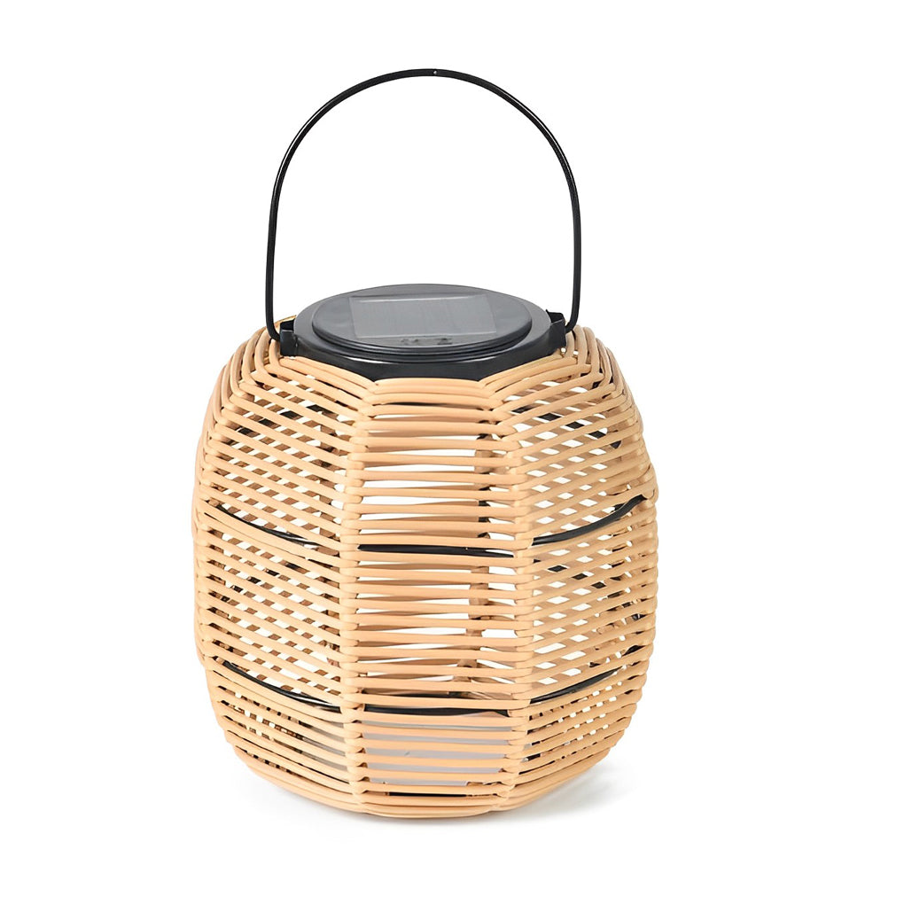 Rattan Lantern Solar Garden Lights Ha077154