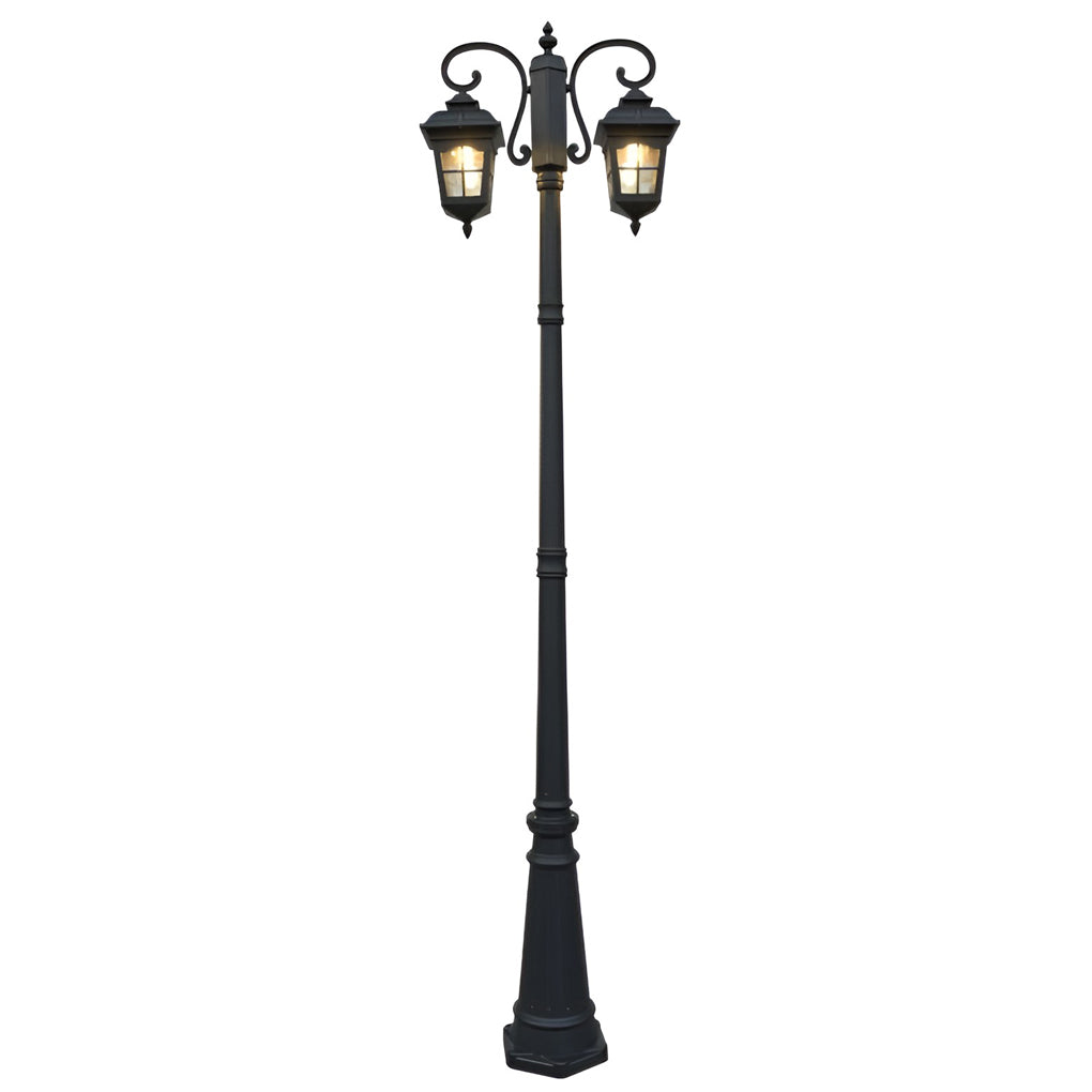 2 Lights Outdoor Pole Light Li002056