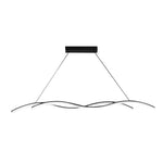Double Wavy Hanging Ceiling Lamp Ha077473