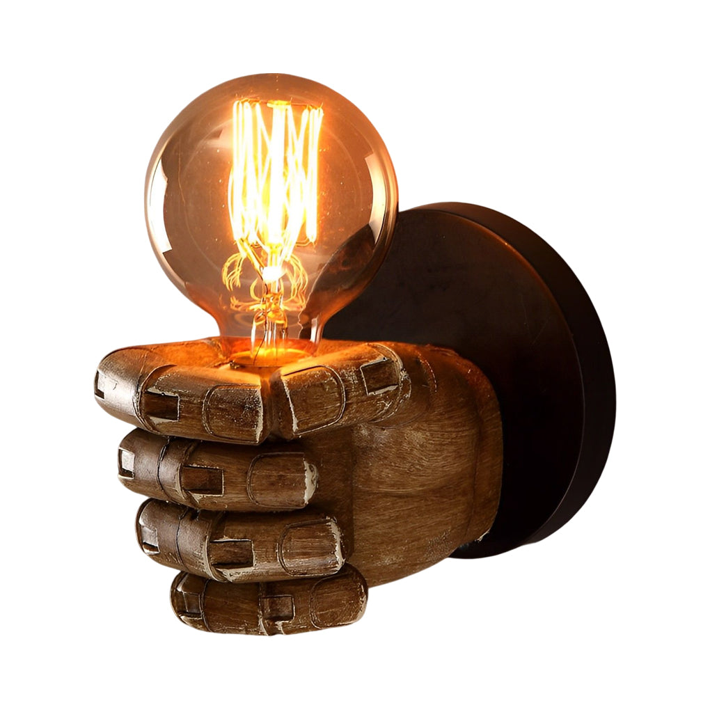 Hand Fist Shaped Wall Lamp Li002382
