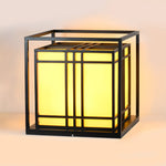 Retro Square Waterproof Outdoor Post Caps Lights