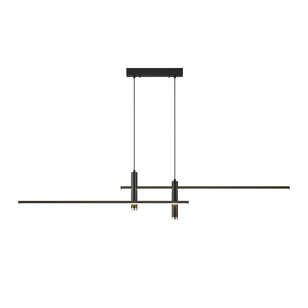 Minimalist Lines Led Modern Chandelier Ha098558