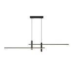 Minimalist Lines Led Modern Chandelier Ha098558