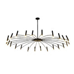 Adjustable Metal Diy Minimalist Chandelier Ha084685