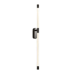 Acrylic Tube Tall Linear Wall Semi Flush Mount Sconce