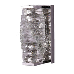 Creative Crystal Three Color Light Led Modern Wall Sconce Lighting Wall Lamp