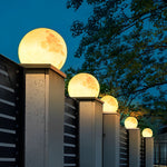 Moon Shaped Outdoor Pier Mount Pillar Accent Post Light