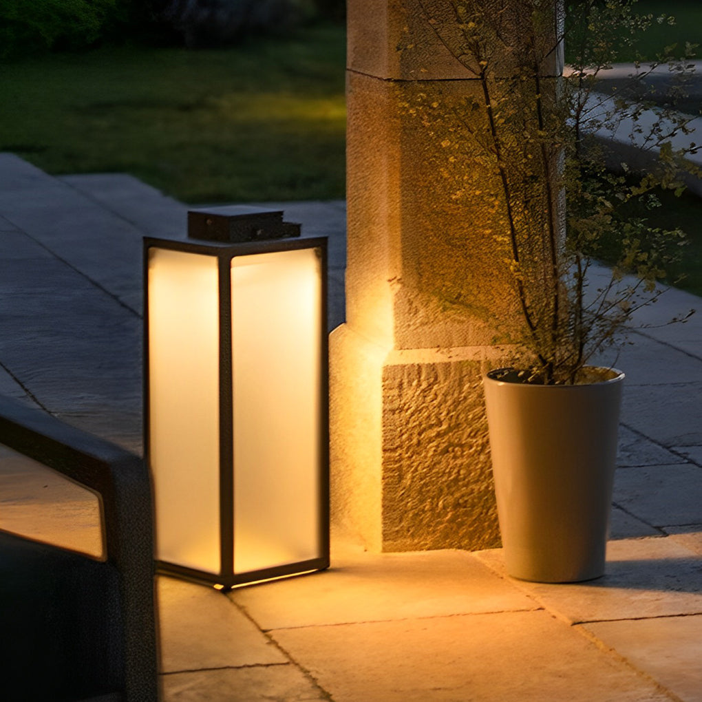 Square Lantern Solar Lawn Lights Li002211