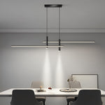 Minimalist Lines Led Modern Chandelier Ha098558