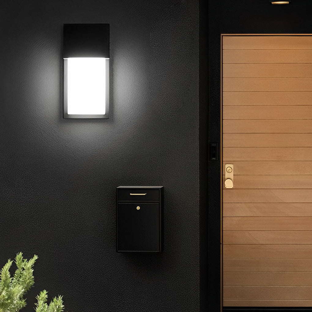 Rectangular Outdoor Wall Light Ha092010