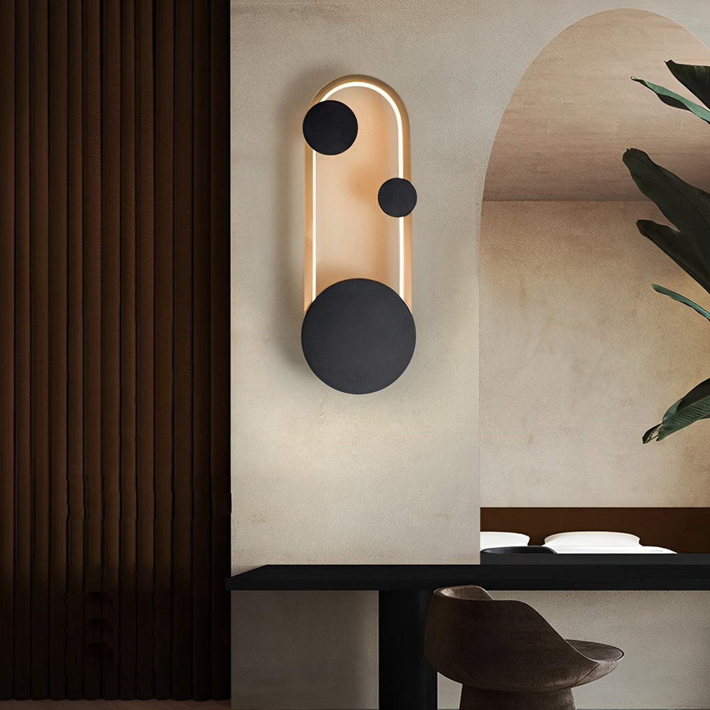 Round Decor Wall Sconce Ha082583