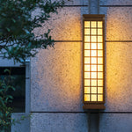 Classic Rectangular Vintage Outdoor Wall Light
