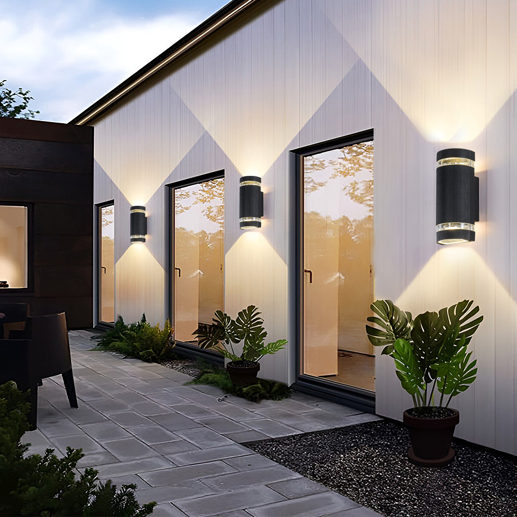Waterproof Led Up And Down Lights Wall Lamp Outdoor Wall Lights Wall Sconce Lighting