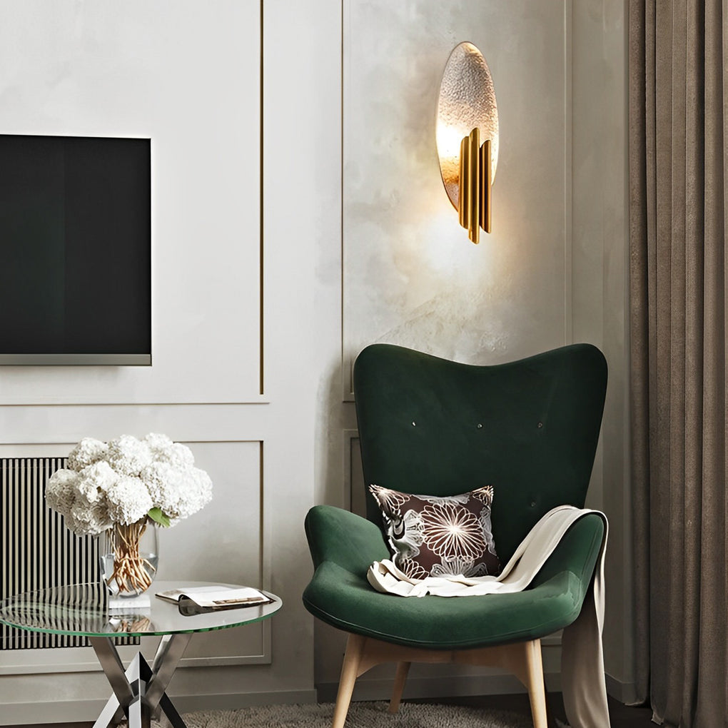 Oval Iron Electroplating Wall Lights Li002479