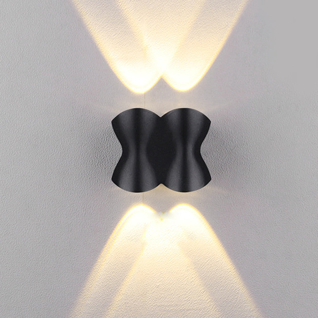 Led Up And Down Lights Waterproof Modern Outdoor Wall Lamp