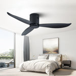 52in-low-profile-black-flush-mount-ceiling-fan-no-light