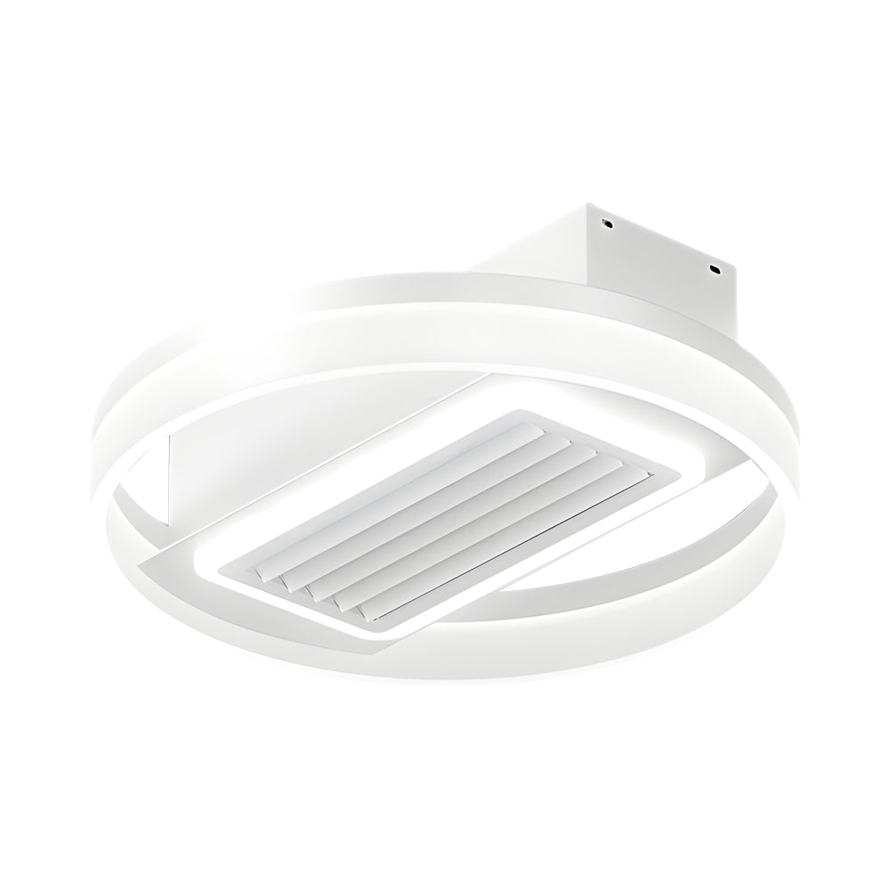 19 7 In Nordic 6 Speeds Bladeless Ceiling Fan With Led Light Remote Control