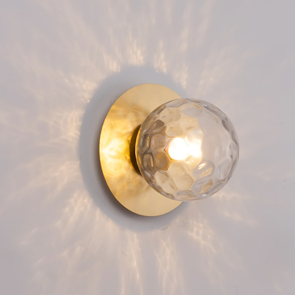 Glass Ball 12W Led Modern Wall Lamp
