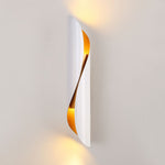 Nordic Unique Arc Background Wall Bedside Industrial Style Wall Lamp