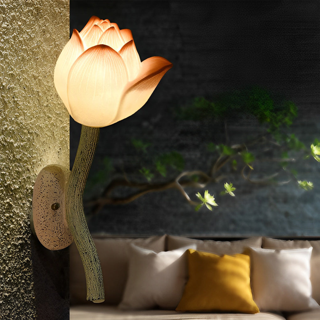 Lotus Flower Wall Lights Fixture Li002525