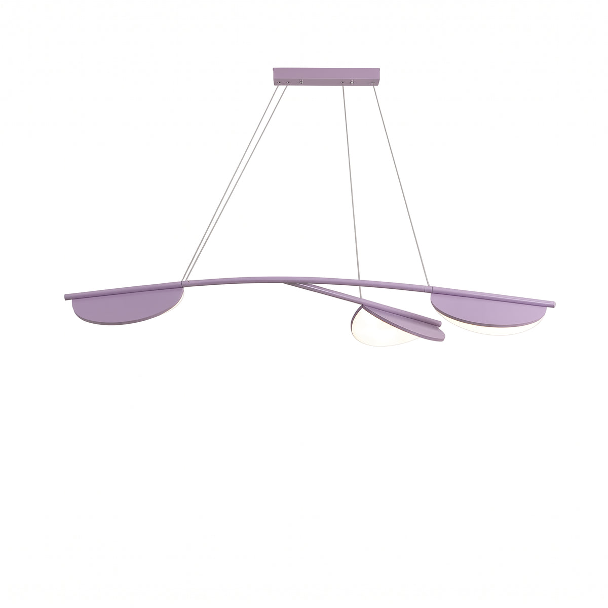 Almendra Organic Chandelier Modern LED Pendant Light for Dining Room and Living Room