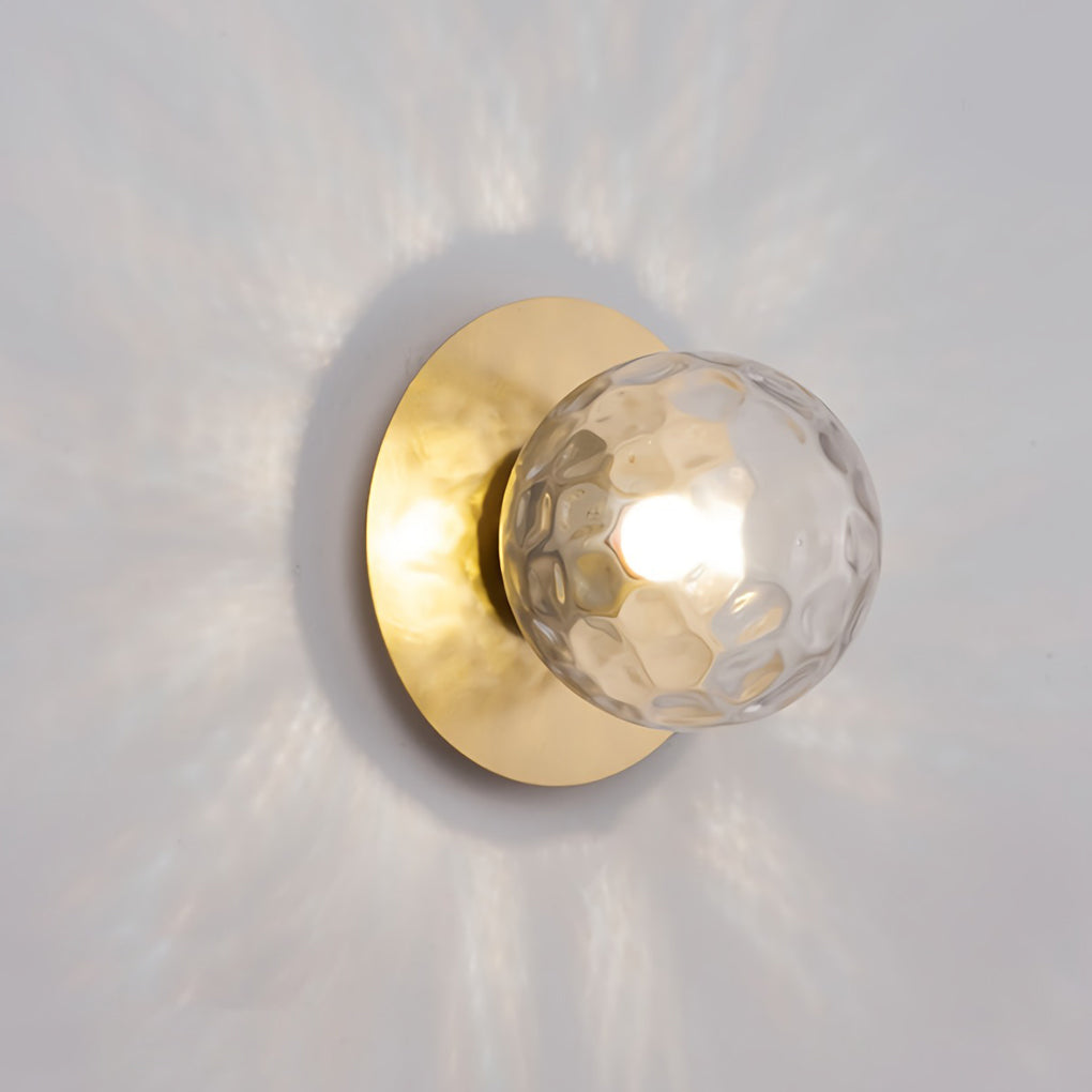 Glass Ball 12W Led Modern Wall Lamp